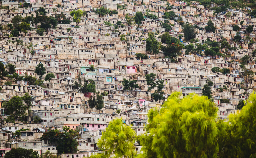 Townscape in Haiti